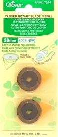 Rolmes Clover - reservemes 28 mm (2 stuks)