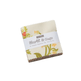 Moda - 'Scarlet & Sage' by Fig Tree & Co - 2,5" Candy Pack