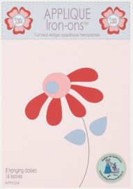 Applique Iron- ons - Hanging Daisies- APP004-