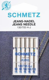 SCHMETZ - Naaimachine Jeans Naalden - 5 stuks - 130/705 HJ - ASSORTI N°90-100-110