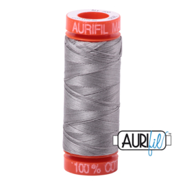 Aurifil Quiltgaren- MAKO 50 - 200 meter - Kleur: 2620 - Stainless Steel