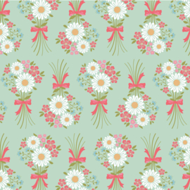Poppie Cotton - Flower Bouquet - mint