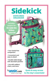 Patroon: 'Sidekick Saddlebag Organizer' - By Annie - PBA300