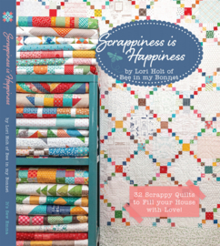 Patroonboek: 'Scrappiness is Happiness' by Lori Holt, Bee in my Bonnet