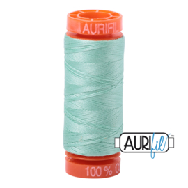 Aurifil Quiltgaren- MAKO 50 - 200 meter - Kleur: 2835 - Medium Mint