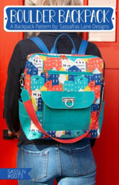 Patroon + Hardware Kit:  Boulder Backpack by Sassafras Lane Designs