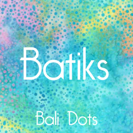 Batiks - 'Bali Dots' by Hoffman