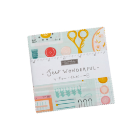 Moda - 'Sew Wonderful' by Paper & Cloth - 5" Charm Pack