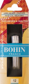 Bohin - Applicatie Naalden Nr. 12 - LANG - 15 stuks