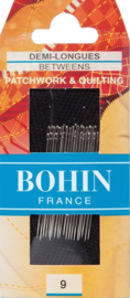 Bohin - Quiltnaalden - BETWEEN - Nr. 9 - 20 stuks