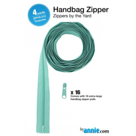 Zipper - 4 yards - Turquoise