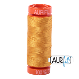 Aurifil Quiltgaren- MAKO 50 - 200 meter - Kleur: 2140 - Orange Mustard