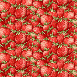 'Strawberry Garden' by Jane Shasky - 506-86 - Packed Strawberries
