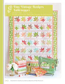 Patroonboek: 'Strawberry Garden'Sampler Quil' by Joanna Figueroa of Fig Tree&Co