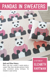 Patroon:  Pandas in Sweaters by Elizabeth Hartman