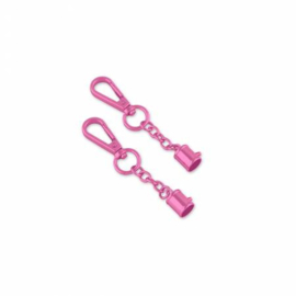 STS211P - Two Tassel Caps with Swivel - TULA PINK - Sallie Tomato