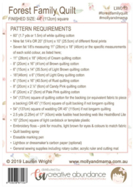 Patroon: 'Forest Family Quilt' by Molly and Mama - Creative Abundance