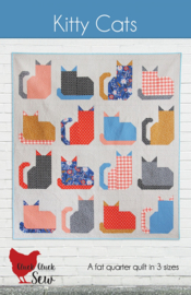 Patroon: Kitty Cats by Cluck Cluck Sew