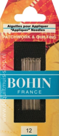 Bohin - Applicatie Naalden Nr. 12 - 15 stuks