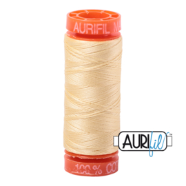 Aurifil Quiltgaren- MAKO 50 - 200 meter - Kleur: 2105 - Champagne