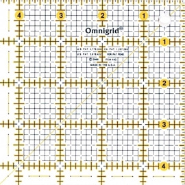 Prym Omnigrid Liniaal - 4,5 x 4,5 inch