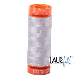 Aurifil Quiltgaren- MAKO 50 - 200 meter - Kleur: 2615 - Aluminium