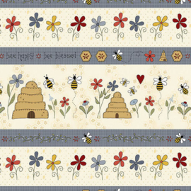 'All About The Bees' by Gail Pan - 2421-33 CREAM