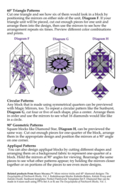 Marti Michell Magic Mirrors for Quilters - 6" x 6"