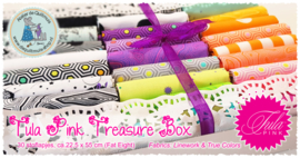 TULA PINK 'TREASURE BOX' - Fat Eight