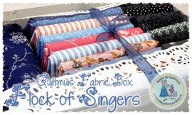 PAKKET:  "FLOCK OF SINGERS" - VINTAGE - incl. patroon