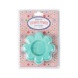 Flower Power -Magnetic Pin Holder Sea Glass - by Lori Holt- ST-33029