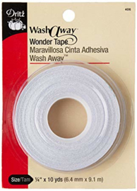 Wash-Away Wonder Tape - 1/4" x 10 yards (9,1 meter)