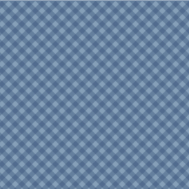 Poppie Cotton - Gingham Forever - Blue