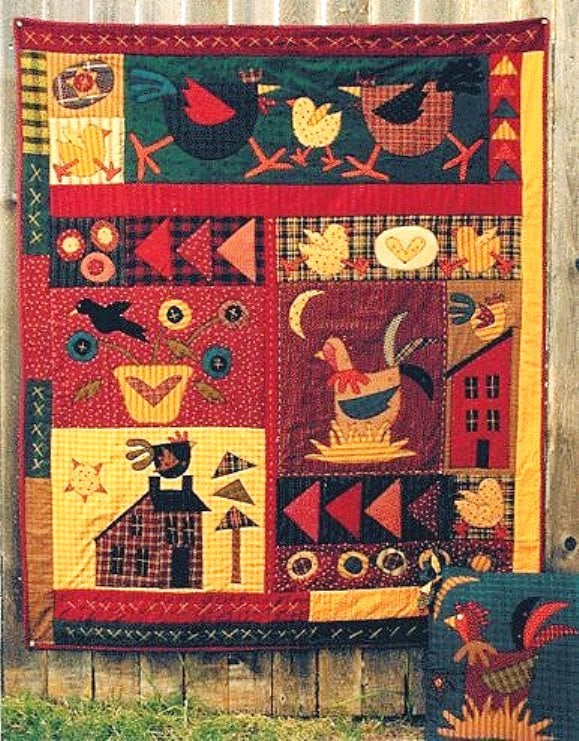 Meme's Quilts - 'Dixie Chickens'