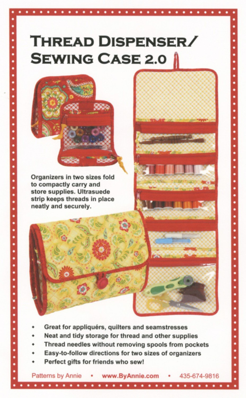 Patroon: 'Thread Dispenser/Sewing Case 2.0' - by Annie - BPA107-2