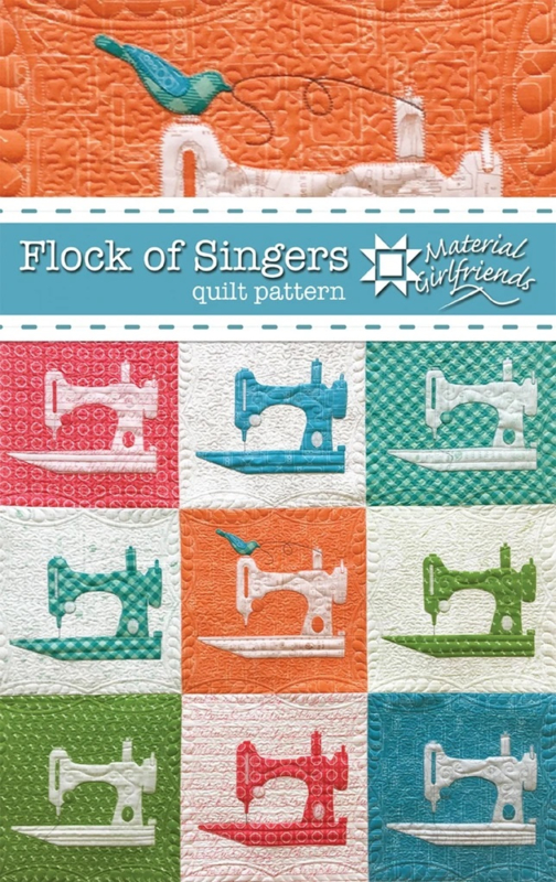 PAKKET:  "FLOCK OF SINGERS" - VINTAGE - incl. patroon