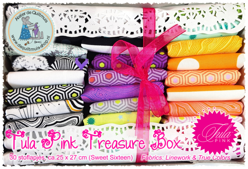 TULA PINK 'TREASURE BOX' - Sweet Sixteen