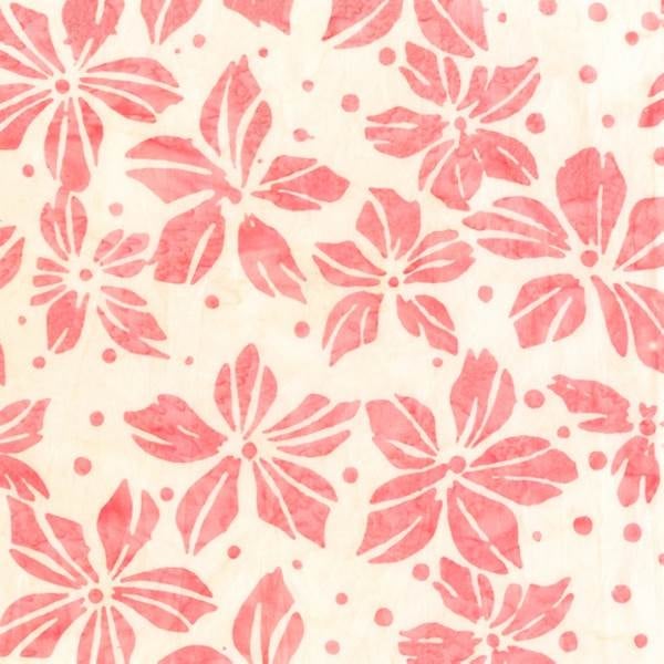 Anthology:  Batik Jaqueline de Jonge - Coral Bliss - Tropical Pink - 3221Q-X