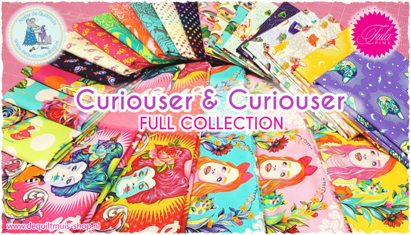 Tula Pink - Curiouser & Curiouser - Full Collection - 25 Hele Meters