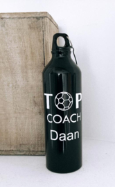 Bedankje coach “metalen drinkfles”