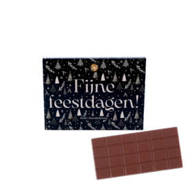 Chocolade reep | Fijne feestdagen!