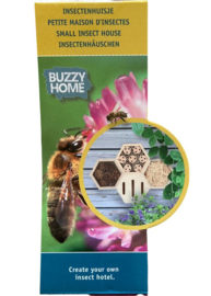 Afscheidscadeau meester of juf | Bijenhotel + bloemenzaadjes