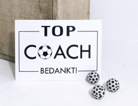 Kaart “coach voetbal”