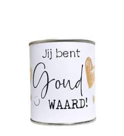 Blik “Goud waard!”