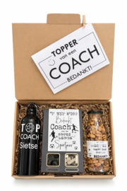cadeau coach einde seizoen | Gepersonaliseerd cadeaupakket