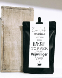 Koffie "Vrijwilliger"