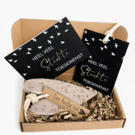 Brievenbus cadeau sterkte | Sterkte wensen