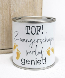 Zwangerschapsverlof cadeau | Blik