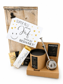 Juffendag cadeau | Super blij met een juf zoals jij pakket