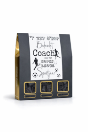 cadeau voetbalcoach | D'rop luxe cadeauverpakking XL